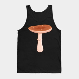 Flat Toadstool Mushroom Tank Top